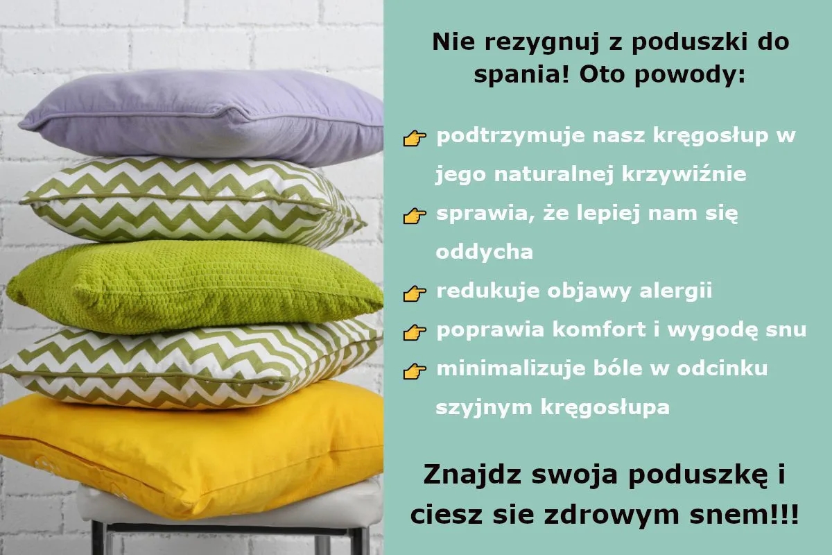 Czy można spać bez poduszki? Sprawdź, jakie to niesie ryzyko dla zdrowia