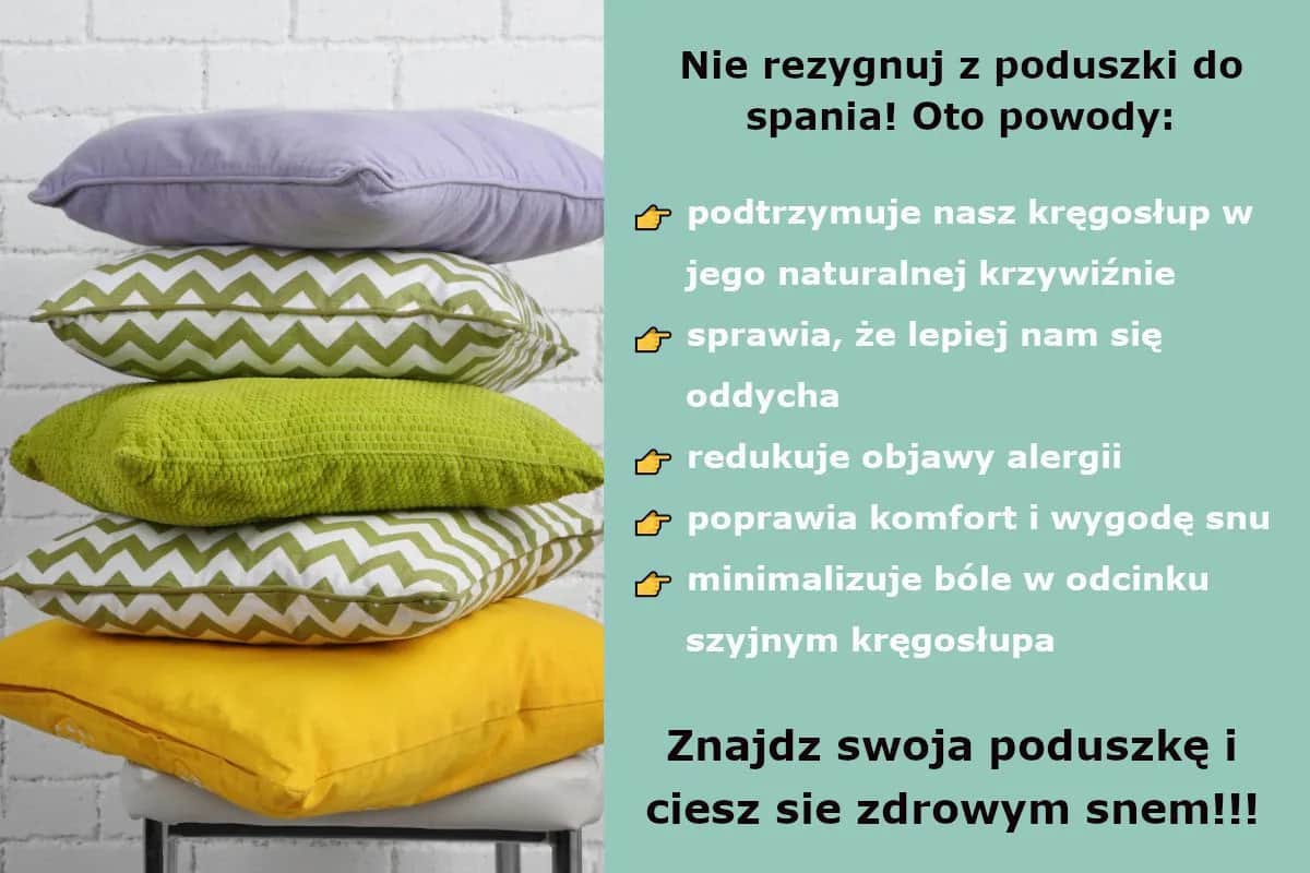 Czy można spać bez poduszki? Sprawdź, jakie to niesie ryzyko dla zdrowia