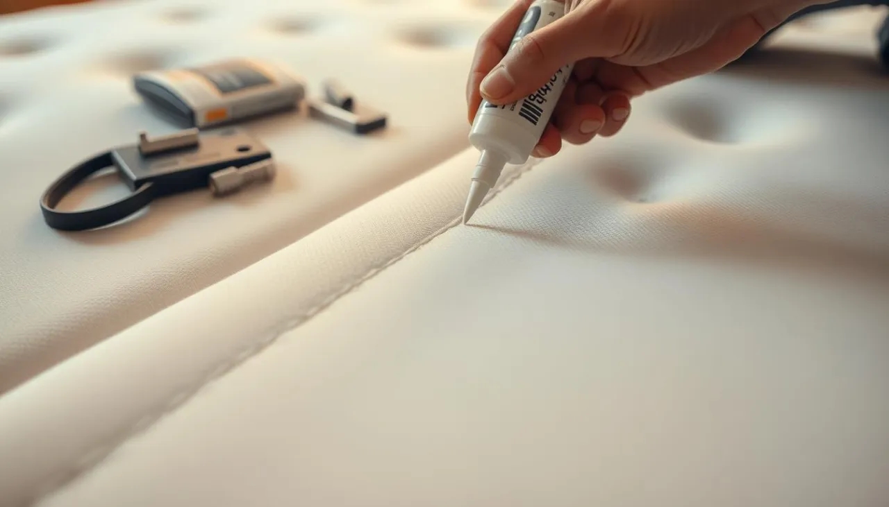 Jak skleić materac dmuchany na zgrzewie i uniknąć wycieków powietrza